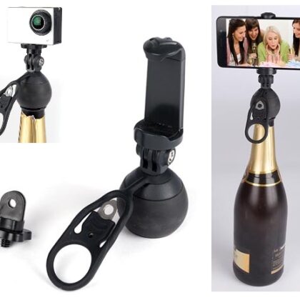 Suporte de Garrafa p/ Telemóveis Smartphones e Camaras Desportos Radicais - VELLEMAN