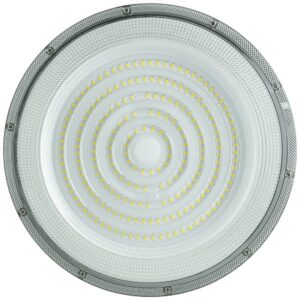 Camp?nula LED SLIM IP65 p/ Armazens 220V 100W 6000K 13000Lm