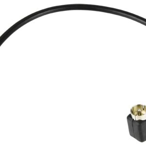 Cabo Adaptador Antena Auto-Radio DIN Fêmea - ISO Macho (26cm)