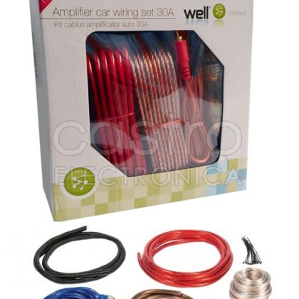 Kit de Instalação de Amplificador p/ Auto-Rádio - WELL