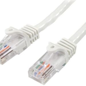 Cabo de Rede RJ45 Cat5e UTP Branco (14cm)