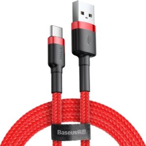 Cabo Cafule USB-A Macho - Cabo USB-C Macho (1metro) - BASEUS