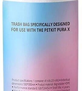 Rolo de Sacos Higiénicos p/ Caixa de Areia Pura X/Max (20 unidades) - PETKIT