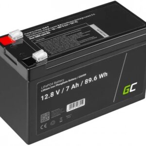 Bateria de L?tio LiFePO4 12V 7Ah 89,6Wh - GREEN CELL