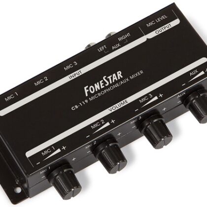 Mesa de Mistura 3 Microfones - FONESTAR
