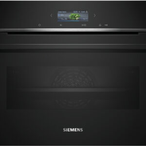 Forno Compacto de Encastre iQ700 CB774G1B1 47L (Preto) - SIEMENS