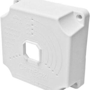 Caixa de Conexão p/ Câmaras Dome e Bullet (Branco) - CAMBOX