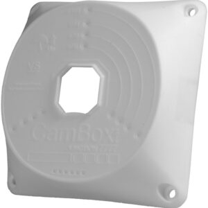 Caixa de Conexões p/ Câmaras Domo (Branco) - CAMBOX