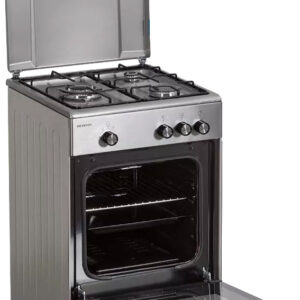 Fogão a Gás 3 Bocas + Forno 43L (Inox) - INFINITON