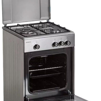 Fogão a Gás 3 Bocas + Forno 43L (Inox) - INFINITON