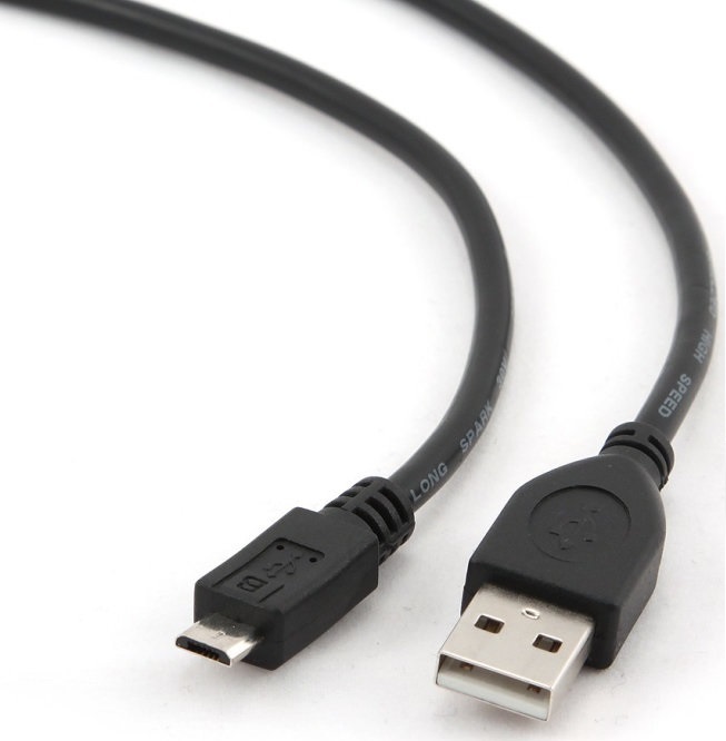 Cabo USB Micro-USB B Macho - USB A Macho (3 mts) - GEMBIRD