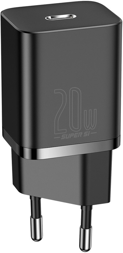 Carregador 20W USB-C (Preto) - BASEUS