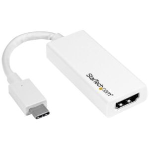Adaptador Gr?fico USB C Macho - HDMI F?mea 4K CDP2HD4K60W Branco - STARTECH