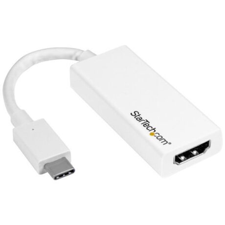 Adaptador Gráfico USB C Macho - HDMI Fêmea 4K CDP2HD4K60W Branco - STARTECH