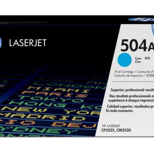Toner 504A (Azul) - HP
