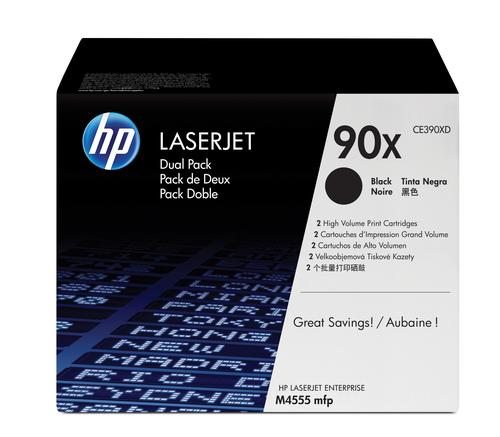 HP 90X Laser cartridge 48000páginas Preto