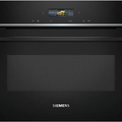 Microondas de Encastre iQ700 36L 3100W CE732GXB1 (Preto) - SIEMENS