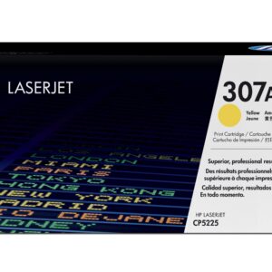 HP Color LaserJet CE742A Laser cartridge 7300páginas Amarelo