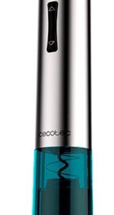 Saca Rolhas Elétrico (Cinzento/Azul) - CECOTEC