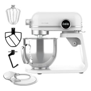 Batedeira Elétrica Twist and Fusion 4500 Luxury 800W (Branco) - CECOTEC