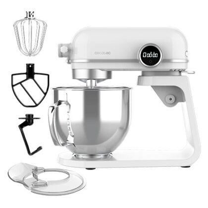 Batedeira Elétrica Twist and Fusion 4500 Luxury 800W (Branco) - CECOTEC