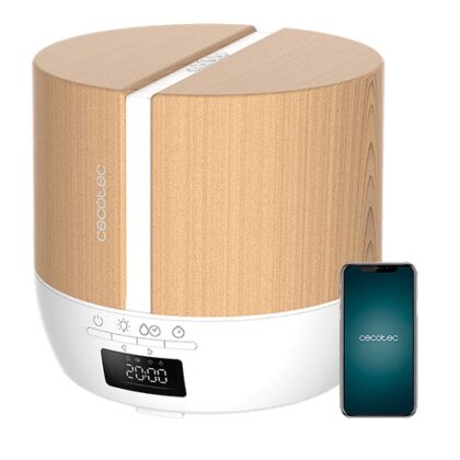 Humidificador PureAroma 550 Connected Sky 500ml (Branco/ Pinho) - CECOTEC