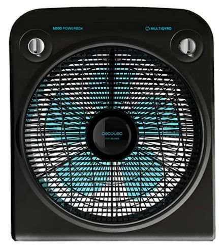 Ventilador de Chão Energysilence 6000 PowerBox (Preto) - CECOTEC