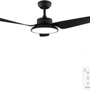 Ventoinha de Teto Energy Silence Aero 5200 Ø109cm 30W (Preto) - CECOTEC