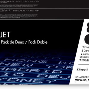 Pack 2x Toners 83A (Preto) - HP