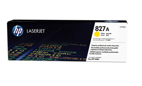 HP 827A Toner a laser 32000páginas Amarelo