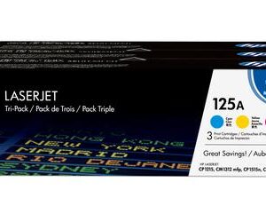 Pack 3x Toner´s 125A (Azul, Magenta, Amarelo) - HP