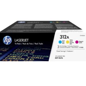 Pack 3x Toners 312A (Azul, Magenta e Amarelo) - HP