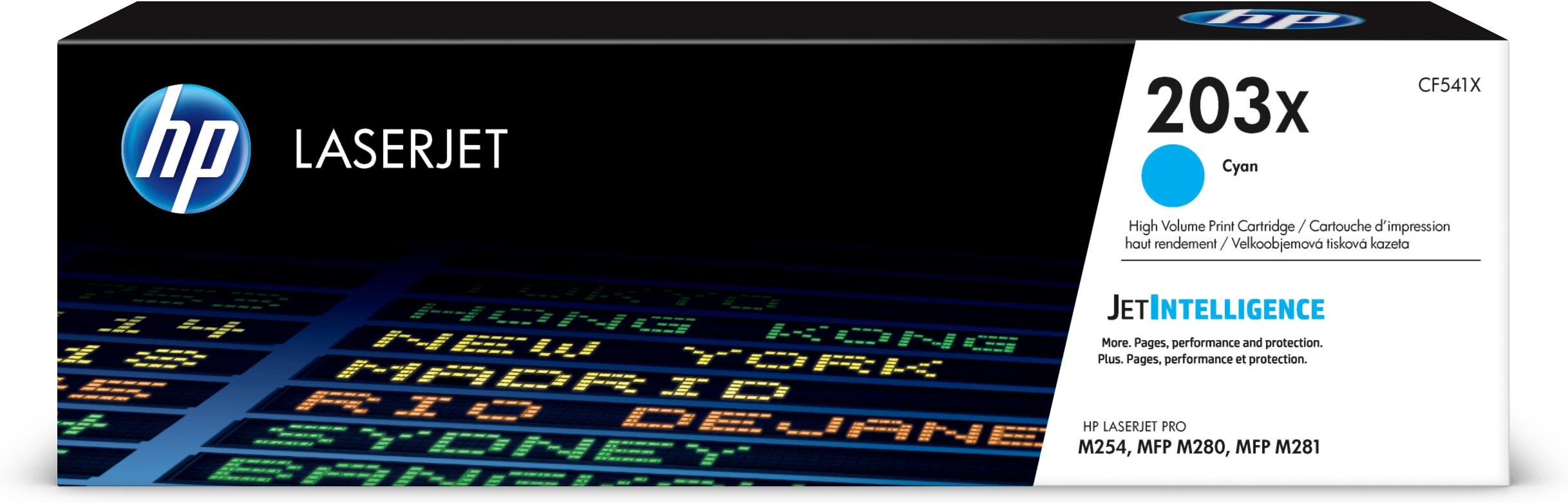 Toner 203X Alta Capacidade - CF541X (Azul) - HP