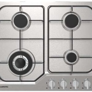 Placa a G?s CFH6401GX 4 Bocas (Inox) - CONFORTEC