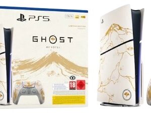 Consola PlayStation PS5 Slim (Standard Edition) 1TB + Ghost of Yotei Gold Limited Edition - SONY