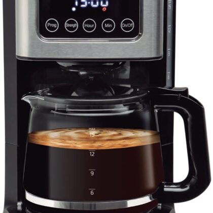 Máquina Café de Filtro 1,5L 900W CG 6015 (Inox) - ORBEGOZO