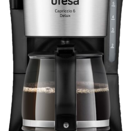 Máquina de Café de Filtro CG7115 Capriccio 6 Delux (Preto/Inox) - UFESA