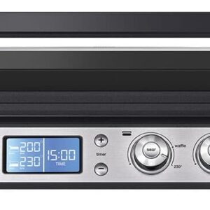 Grelhador Elétrico MultiGrill 9 Contact Grill CG 9040 2000W (Preto/Inox) - BRAUN