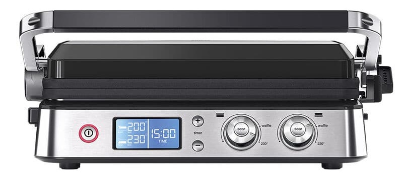 Grelhador Elétrico MultiGrill 9 Contact Grill CG 9040 2000W (Preto/Inox) - BRAUN