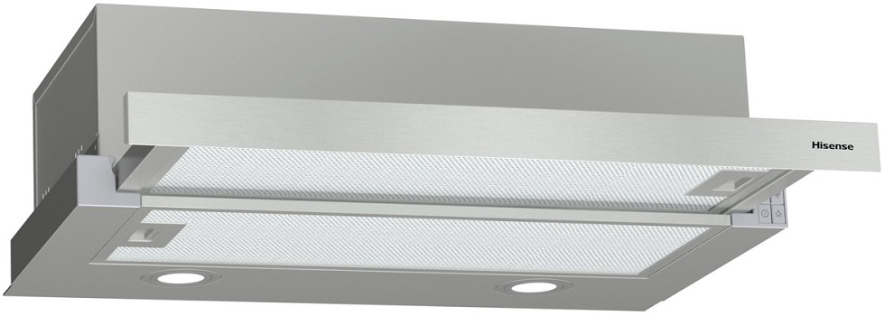 Exaustor 3 Velocidades C 60cm (Inox) - HISENSE