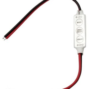 Regulador Fluxo Luminoso (Dimmer) p/ Fita LEDs 1 Cor 12V