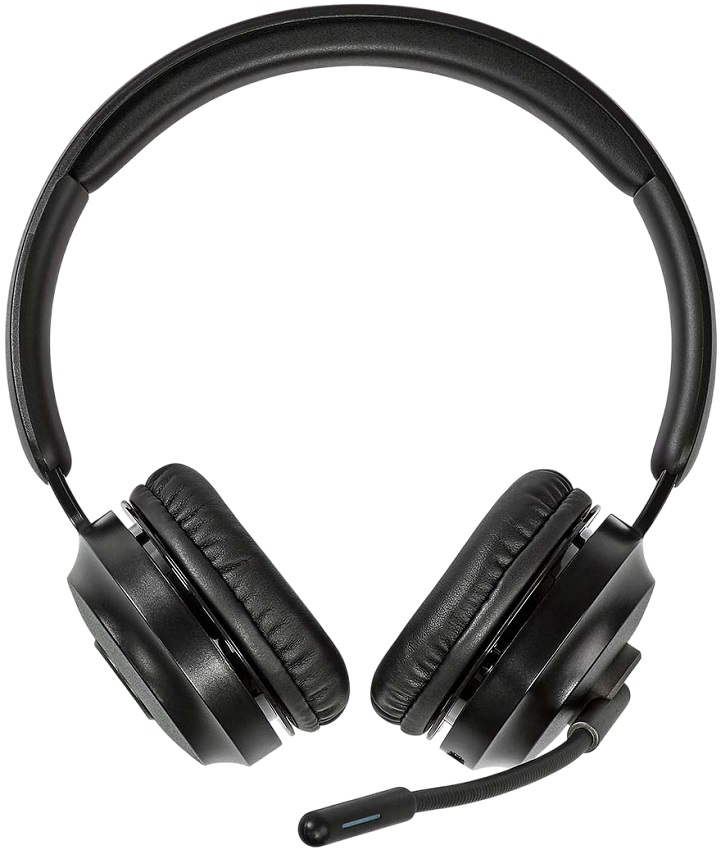 Auscultadores Headset PC Wireless/Bluetooth c/ Micro (Preto) - NEDIS