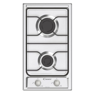 Placa a Gás Idea CHW23X 28cm 2 Zonas 3000W (Inox) - CANDY