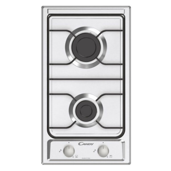 Placa a Gás Idea CHW23X 28cm 2 Zonas 3000W (Inox) - CANDY