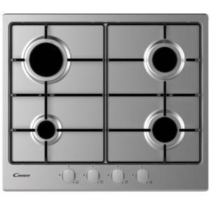 Placa c/ 4 Bocas a Gás 595x510mm (Inox) - CANDY