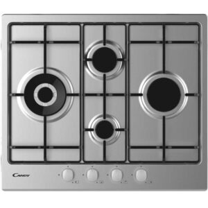 Placa c/ 4 Bocas a Gás 595x510mm (Inox) - CANDY