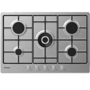 Placa c/ 5 Bocas a Gás 745x510mm (Inox) - CANDY