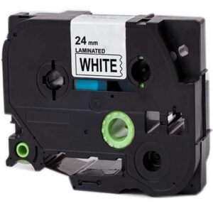 Cinta Rotuladora Compat?vel Brother TZE-251 (Preto/Branco)