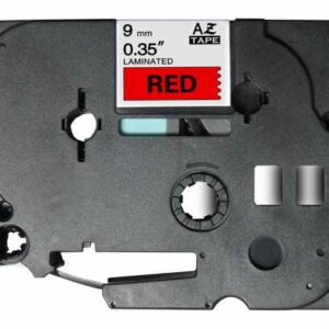 Cinta Rotuladora Generica Brother TZE-421 (Preto/Vermelho) - TZ-421