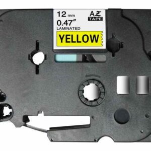 Cinta Rotuladora Generica Brother TZE-631 - Preto/Amarelo